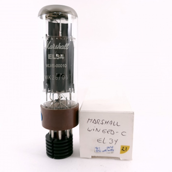 1 X EL34 MARSHALL TUBE....