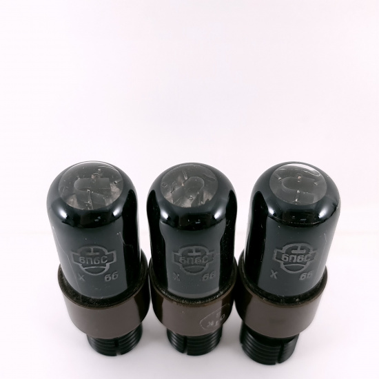 3 X 6V6GT REFLECTOR TUBE. 1960s PROD....