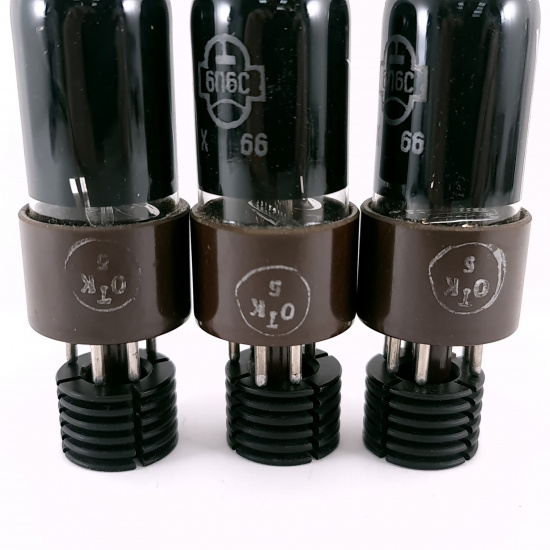 3 X 6V6GT REFLECTOR TUBE. 1960s PROD....