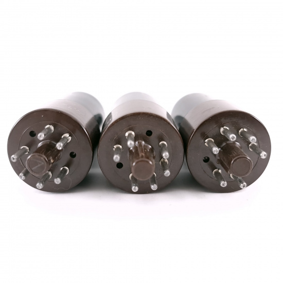 3 X 6V6GT REFLECTOR TUBE. 1960s PROD....