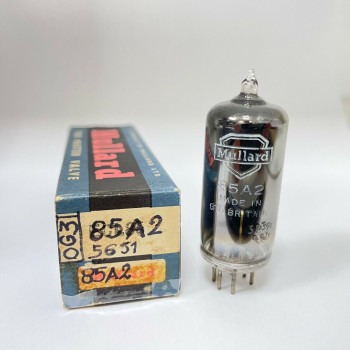1 X 85A2 MULLARD TUBE. FLAT GETTER. COPPER RODS. CY  ENA