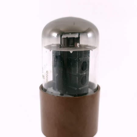 1 X JAN CHS 5932 SYLVANIA GOLD TUBE. 1960s PROD. BLACK PLATES. USED. 25. CH169