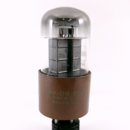 1 X JAN CHS 5932 SYLVA. TUBE. 1950s PROD. CENTRAL PIN BROKEN. USED. 25.1. CH169