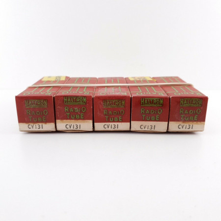 5 X CV131 HALTRON TUBE. 1950s BRTISH PROD. HIGH QUALITY. CK  ENA