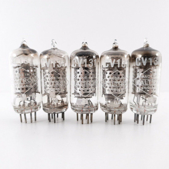 5 X CV131 HALTRON TUBE. 1950s BRTISH PROD. HIGH QUALITY. CK  ENA