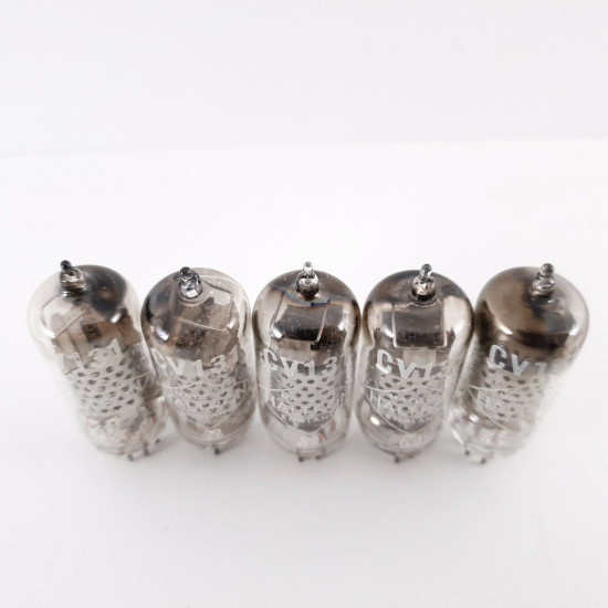 5 X CV131 HALTRON TUBE. 1950s BRTISH PROD. HIGH QUALITY. CK  ENA