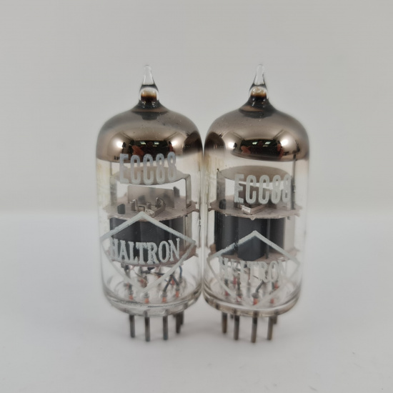 2 X ECC88 HALTRON TUBE. 1960s PROD....