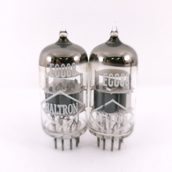 2 X ECC88 HALTRON TUBE.... 2