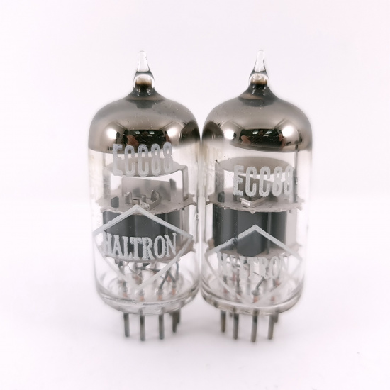 2 X ECC88 HALTRON TUBE. 1960s PROD....