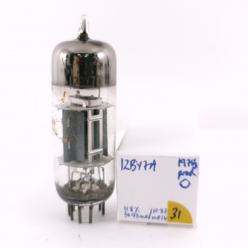 1 X 12BY7A SYLVANIA TUBE....