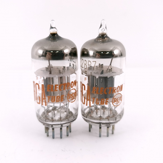 2 X 12BR7 RCA TUBE. 1960s PROD. 34....