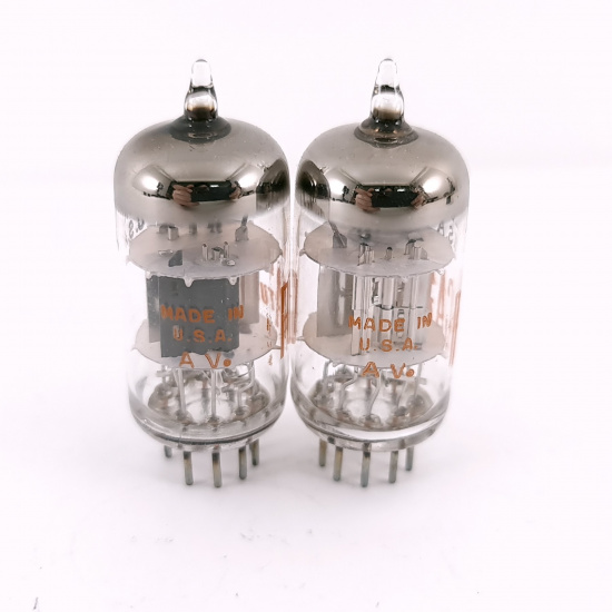 2 X 12BR7 RCA TUBE. 1960s PROD. 34....