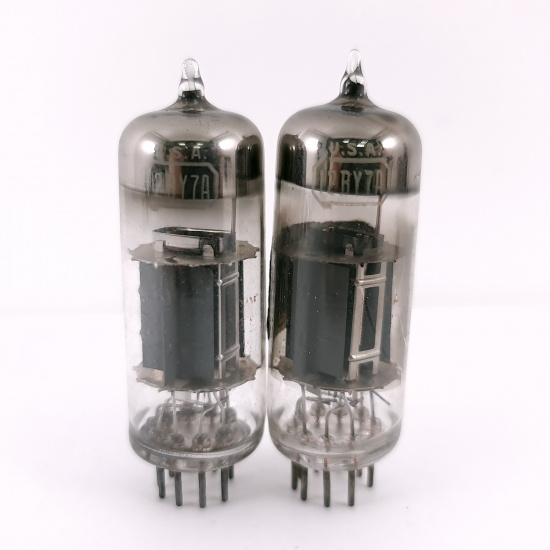 2 X 12BY7A RCA TUBE. 1970s PROD....
