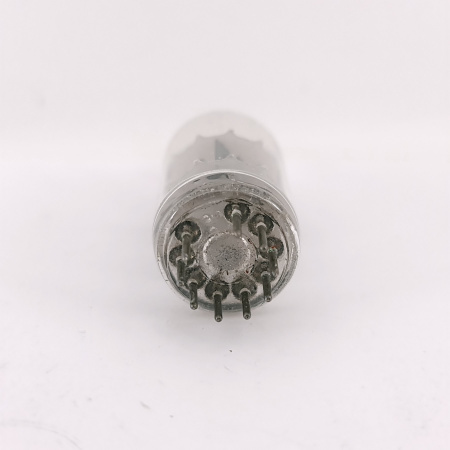 1 X ECC81 PHILIPS TUBE. 1950s PROD. D-GETTER. COPPER RODS. USED. 37. CH169