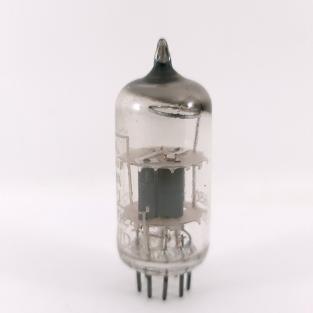 1 X CV4024 / E81CC MULLARD TUBE. 1950s PROD. COPPER RODS. USED. 38. CH169