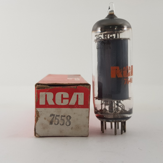 1 X 7558 RCA TUBE. NOS/NIB. RCB171