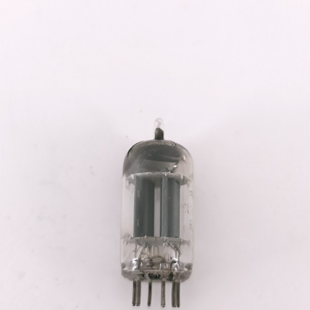 1 X ECC82 PHI-MIN TUBE. 1950s PHILIPS PROD. U-FOIL G. 17MM. USED. 41. CH169