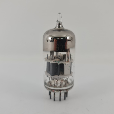 1 X 6922 / E88CC SYLVANIA TUBE. 1960s PROD. USED. 42. CH169