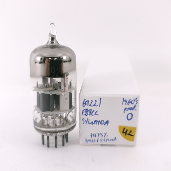 1 X 6922 / E88CC SYLVANIA...