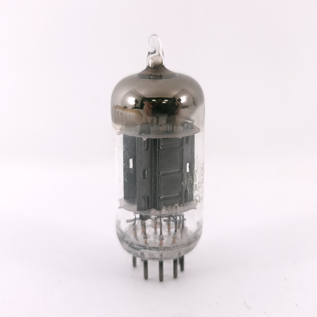 1 X 12AU7 SYLVANIA TUBE. 1950s PROD. 17MM PLATES. RECTANGULAR GETTER. 44. CH169