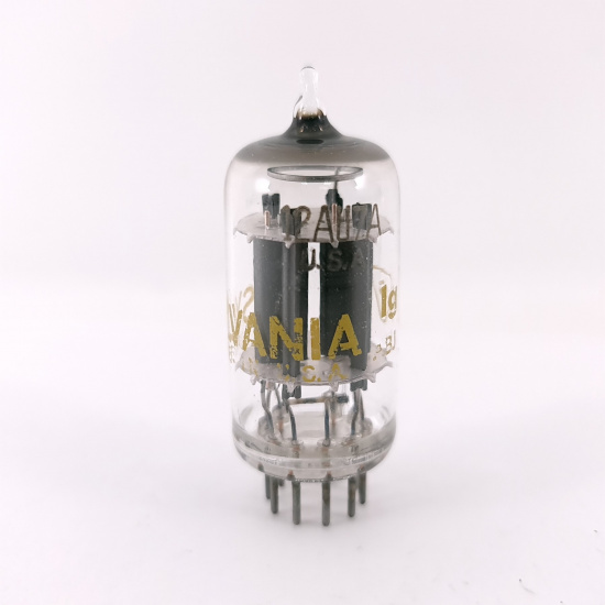 1 X 12AU7A SYLVANIA TUBE. 1960s PROD....