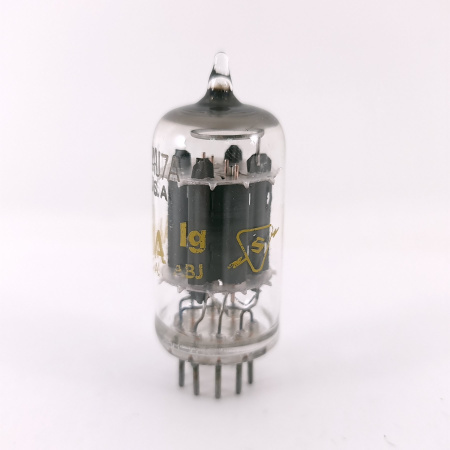 1 X 12AU7A SYLVANIA TUBE. 1960s PROD. 17MM PLATES. COPPER RODS. 45. CH169
