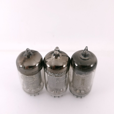 3 X EF86 TUBE. 1950s MULLARD PROD. USED. 48. CH169