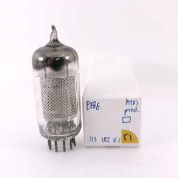 1 X EF86 TUBE. 1950s PROD....