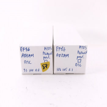 2 X EF86 ADZAM TUBE. 1950s...