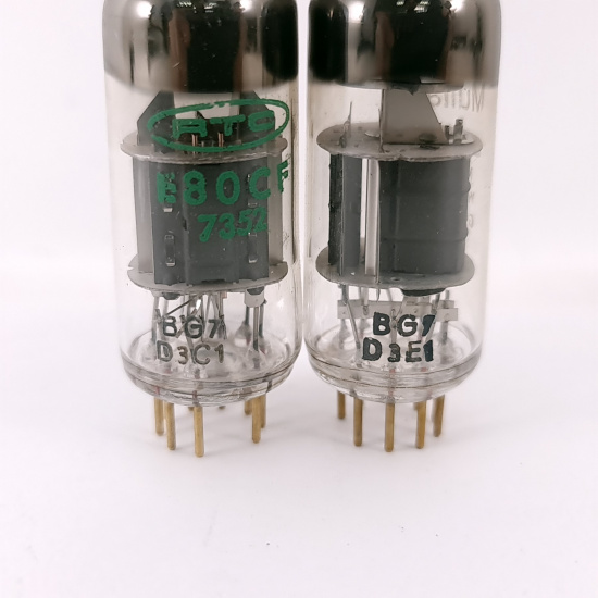 2 X E80CF TUBE. 1960s VALVO TUBE....