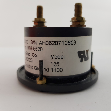 1 X SIMPSON ANALOG PANEL METER 125A 0-10 DCA D.C. AMPERES. MODEL 125. RCB407/3