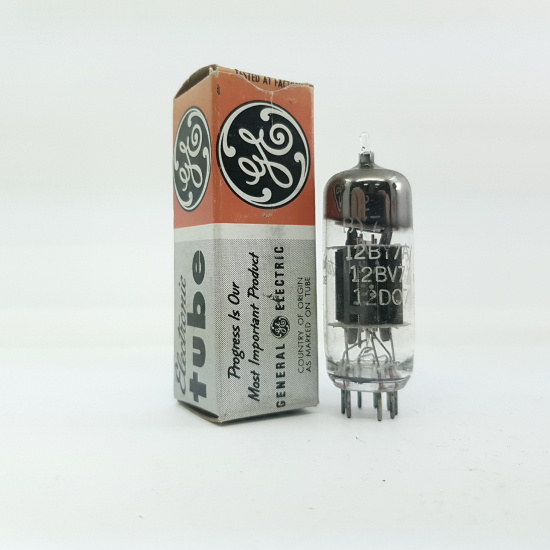 1 X 12BY7A / 12BV7A / 12DQ7 GE TUBE. NOS/NIB. CB407