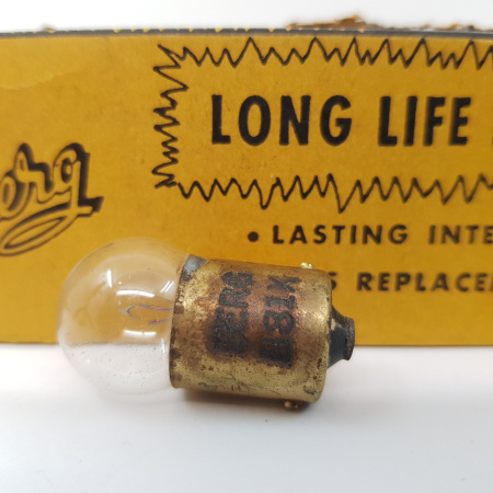 1 X  81 /  81 BULB BERG. LONG LIFE BULBS PILOT BULB OF HICKOK 539A/B/C TV-7/DU. CA30-2
