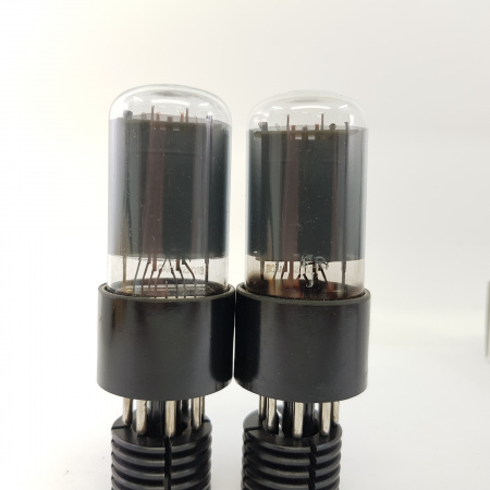 2 X 6V6GT MULLARD TUBE. MATCHED PAIR. FR J CODE. BRITISH PRODUCTION.NOS. RC143