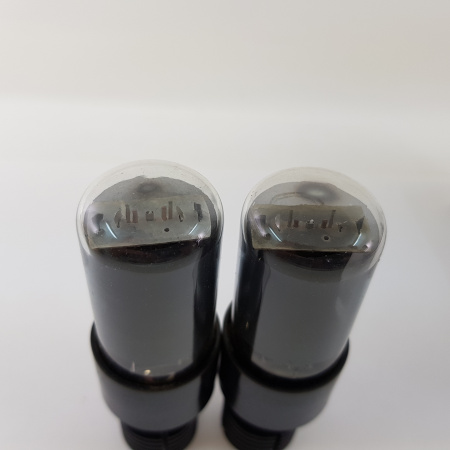 2 X 6V6GT MULLARD TUBE. MATCHED PAIR. FR J CODE. BRITISH PRODUCTION.NOS. RC143