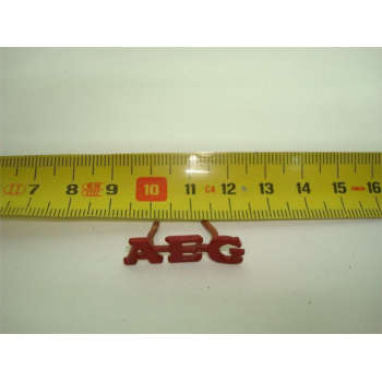 LOGOTIPO METALICO. METAL...