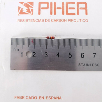 2 X 1/4W 39K 2% 1970S VINTAGE PIHER RESISTOR. NOS. C1797U300F210121