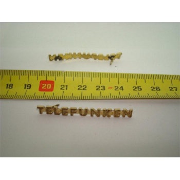 LOGOTIPO METALICO. METAL...