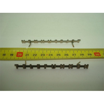 LOGOTIPO METALICO. METAL...