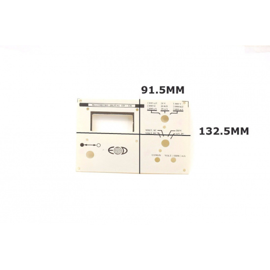 PLATE DIGITAL MULTIMETER RADIO MAYMO...