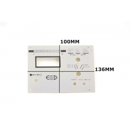 PLATE DIGITAL MULTIMETER RADIO MAYMO A NOS (NEW OLD STOCK) 1PC. CA178U4F051216