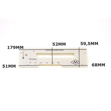 PLATE CAPACIMETER RADIO MAYMO B NOS (NEW OLD STOCK) 1PC. CA178U4F051216