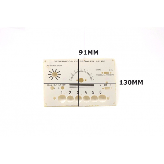 PLATE SIGNAL GENERATOR AF BF RADIO...
