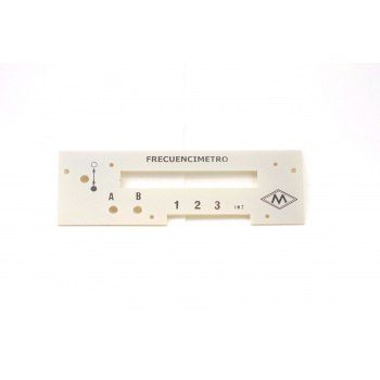 PLATE FREQUENCY RADIO MAYMO...