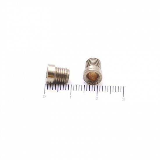 FEMALE SCREW FOR BANANA 8,5 X 7MM 6MM NOS (NEW OLD STOCK) 2PC. CA265U4F120617