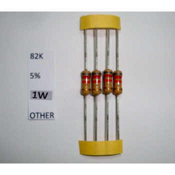 RESISTOR CARBON FILM. 1W...