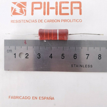 1 X 2W 2,2K 2.2K 2K2 10% 1970S VINTAGE PIHER RESISTOR. NOS. C1797U18F210121