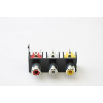 PCB PANEL WITH 3 X RCA...