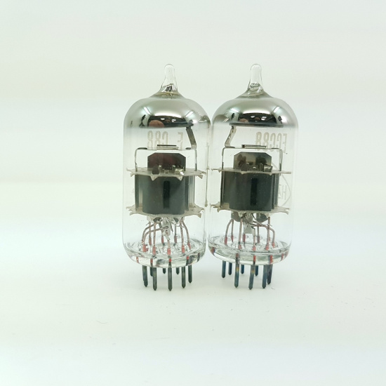 2 X ECC88 HALTRON TUBE TESLA...