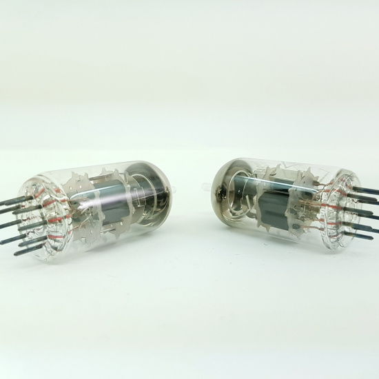 2 X ECC88 HALTRON TUBE TESLA...